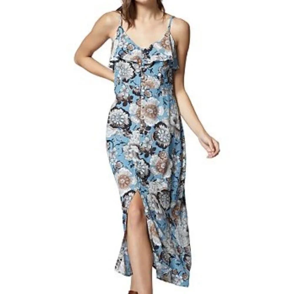SANCTUARY  | Floral Button Down Maxi dress